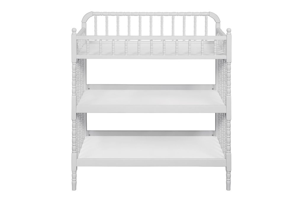 Jenny Lind Convertible Crib in Fog Grey by DaVinci Baby