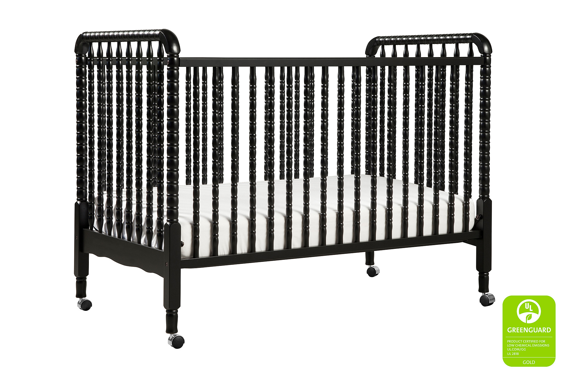 Jenny Lind Convertible Crib in Ebony by DaVinci Baby