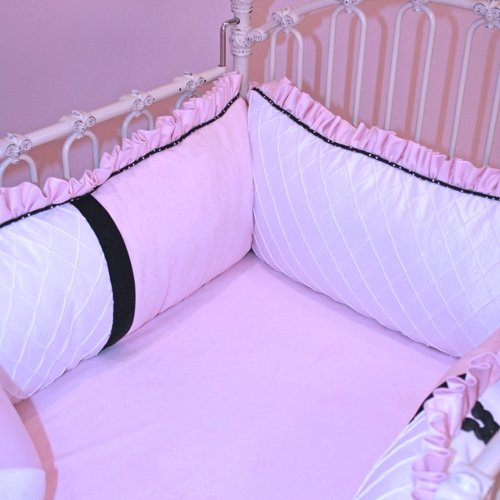 Chanel Crib Baby Bedding By Little Bunny Blue