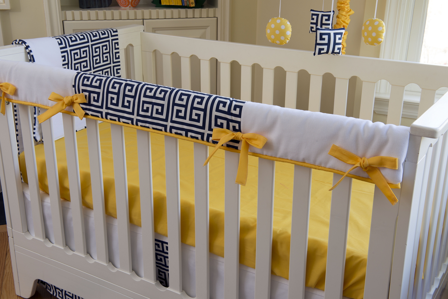 Sam Crib Baby Bedding Crib Rail Covers by Bebe Chic